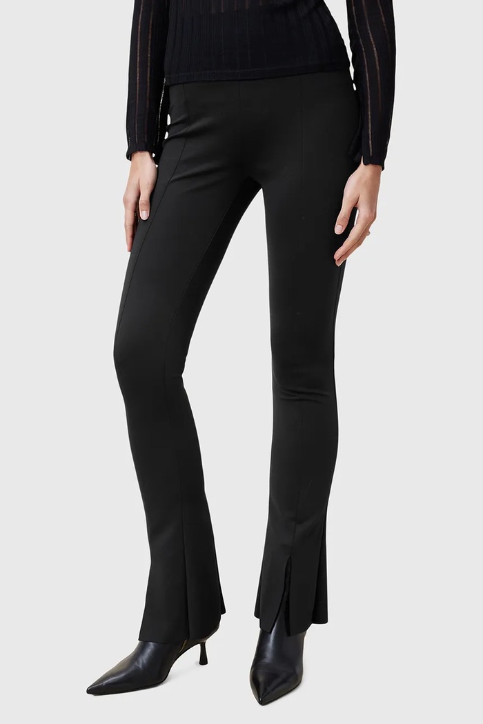Παντελόνι AllSaints RYLA W025TC μαύρο SS25