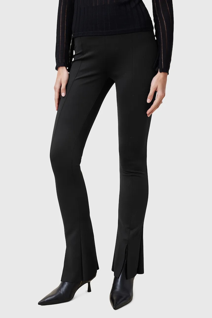 Παντελόνι AllSaints RYLA W025TC μαύρο SS25