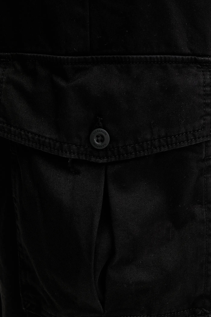 Napapijri pantaloni de bumbac M-Selva NP0A4IL49411 negru