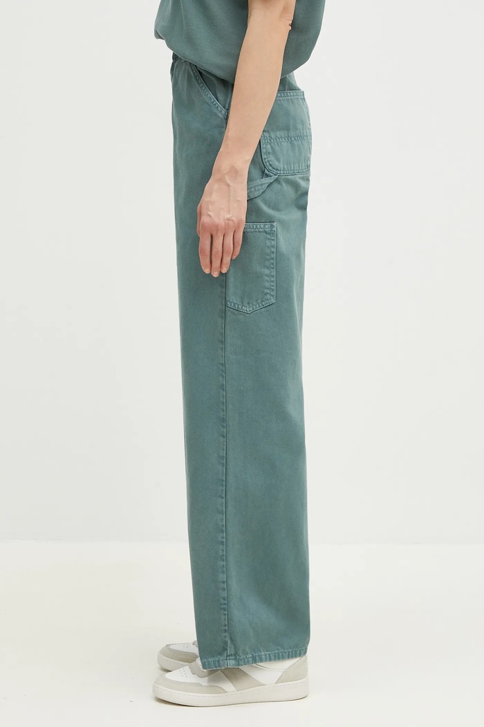 Rifle Carhartt WIP Jens Pant I033142.2M24J zelená SS25