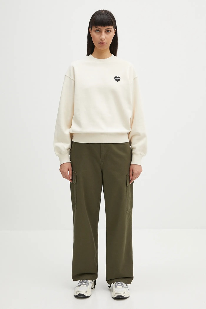 Pamučne hlače Carhartt WIP Kingston Pant I034840.4106 zelena