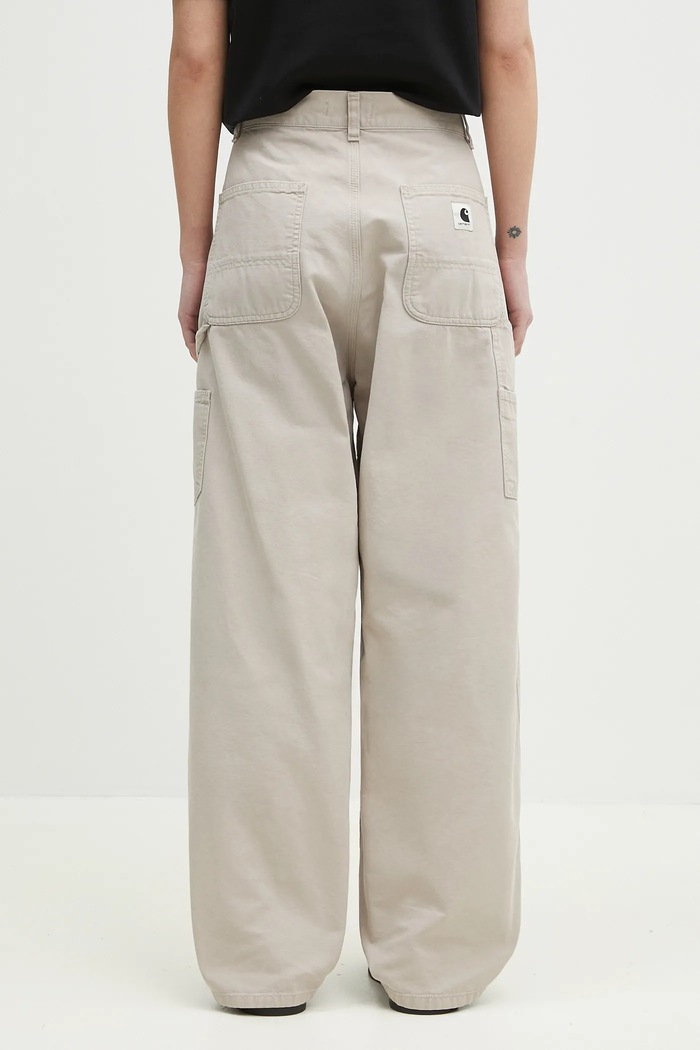 Oblečenie Bavlnené nohavice Carhartt WIP Brandon Single Knee Pant I034838.2OR4O. béžová