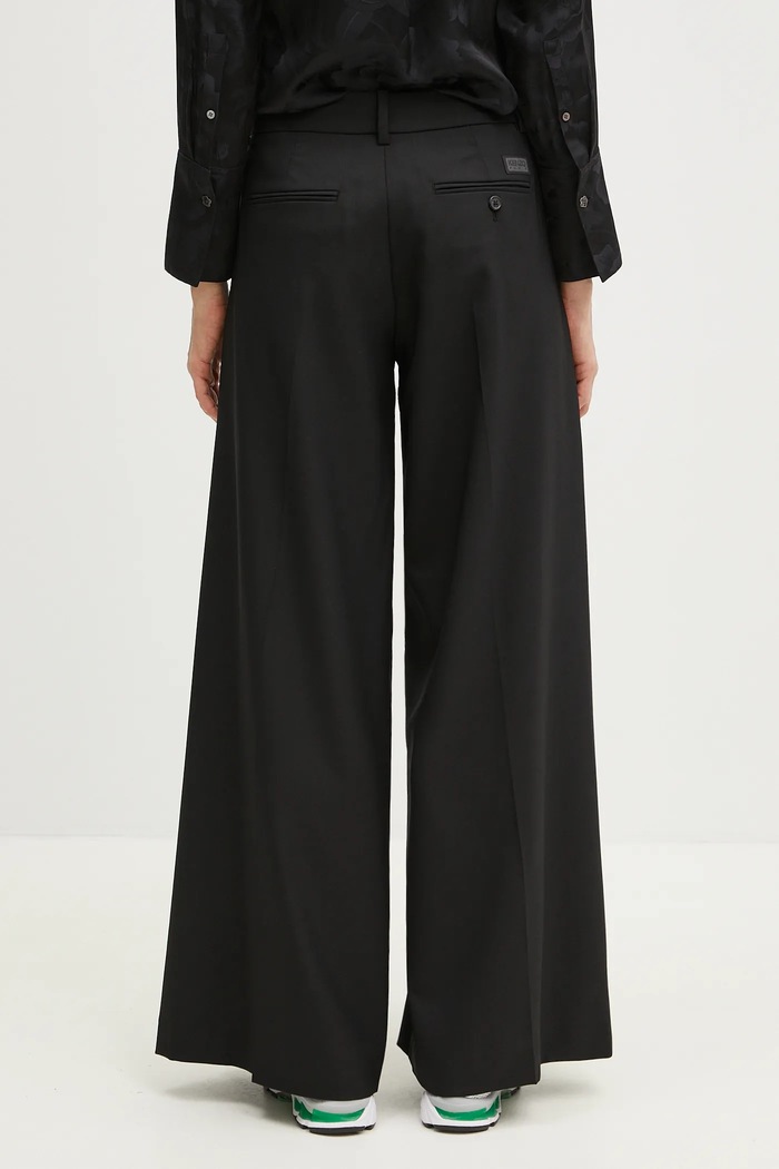 Abbigliamento Kenzo pantaloni in lana FF52PA0999RA.99 nero