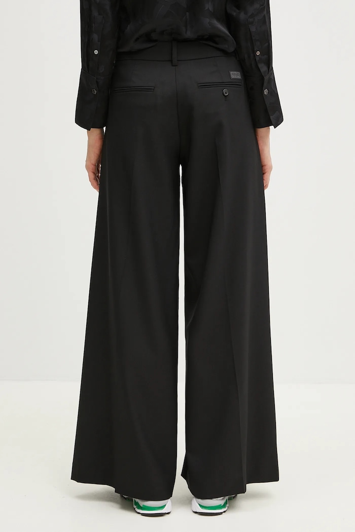 Abbigliamento Kenzo pantaloni in lana FF52PA0999RA.99 nero