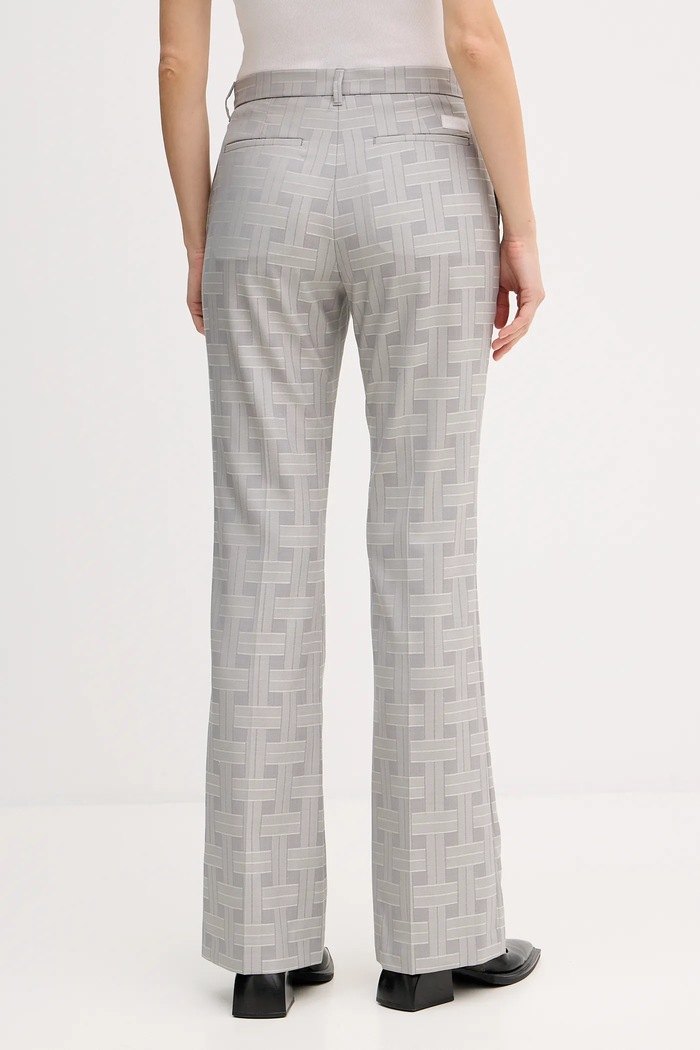Oblečenie Vlnené nohavice Kenzo FF52PA1019JW.93 sivá