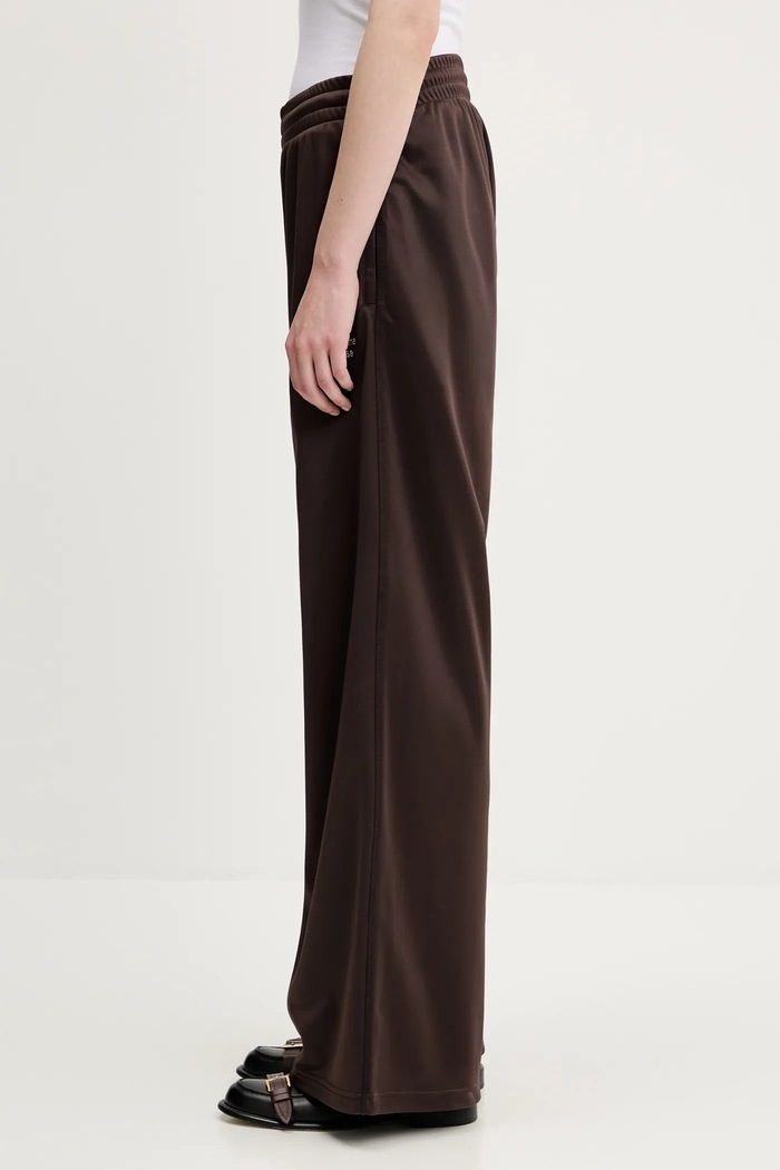 Παντελόνι Martine Rose Wide Leg Track 167JT12700 καφέ SS25