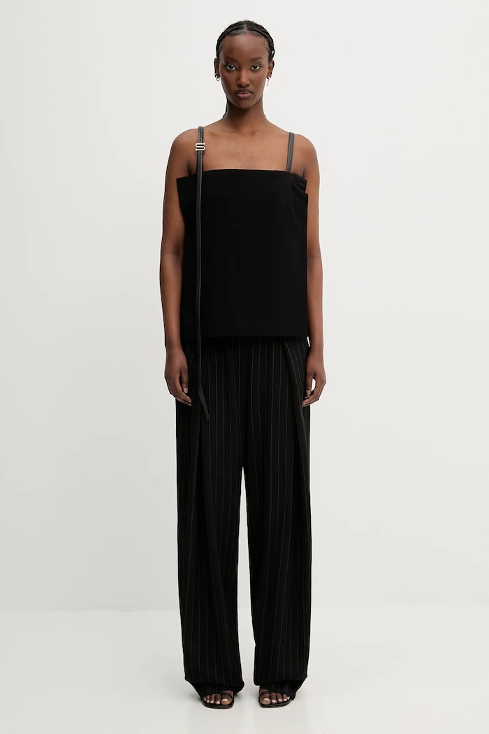 Sportmax pantaloni Berard 2512131031600 negru