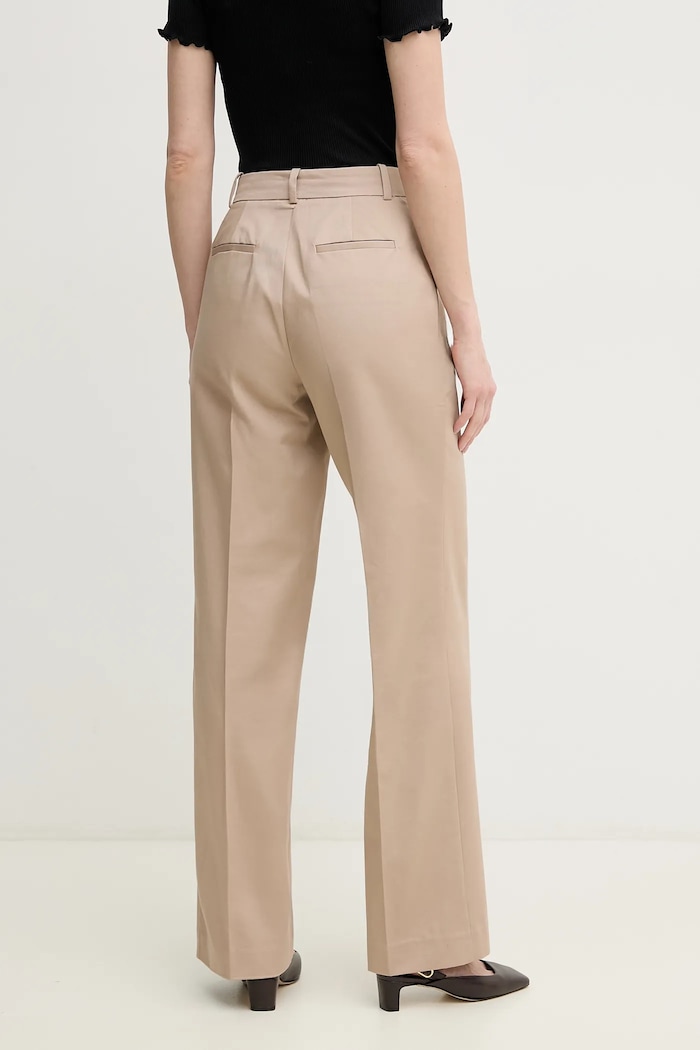 Oblečenie Bavlnené nohavice Pedro del Hierro 7609757 béžová