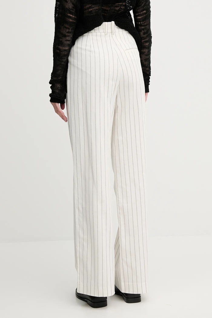 Oblečení Kalhoty s příměsí lnu Pedro del Hierro 7609760 béžová