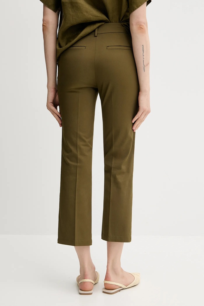Îmbrăcăminte Sisley pantaloni 4ENMLE02X verde