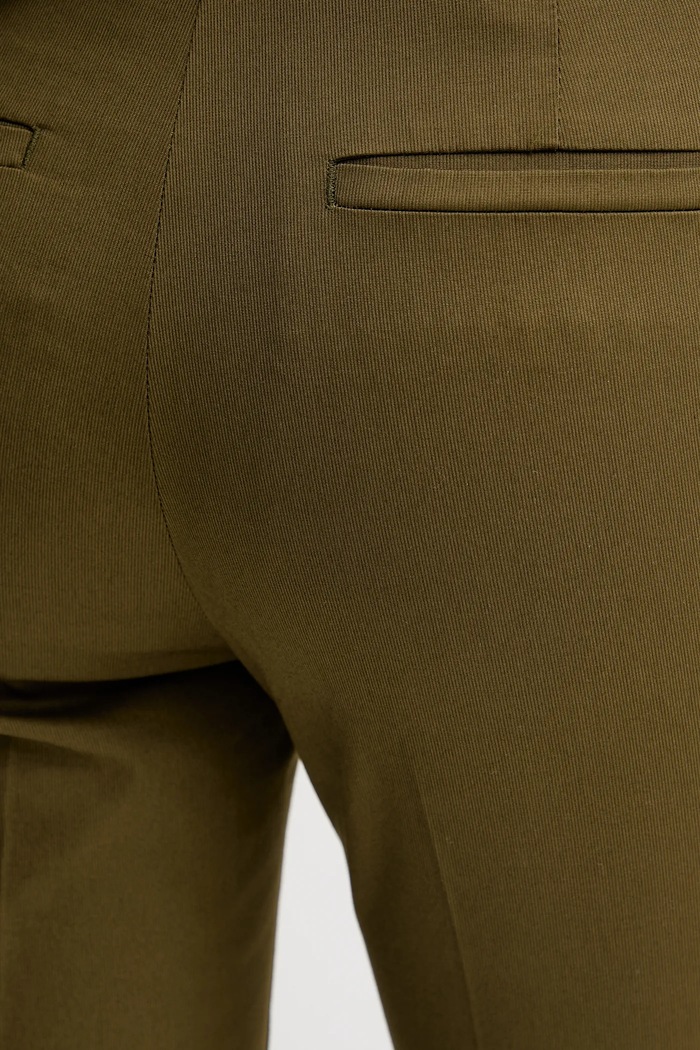 Sisley pantaloni verde 4ENMLE02X