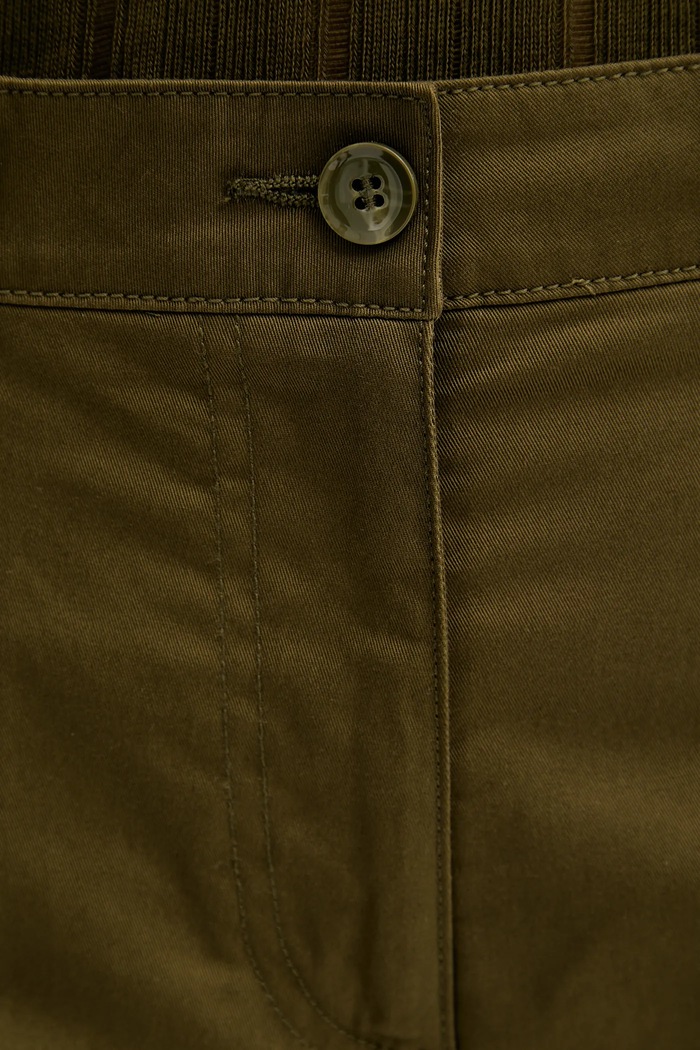 Sisley pantaloni verde 4ED4LE03G