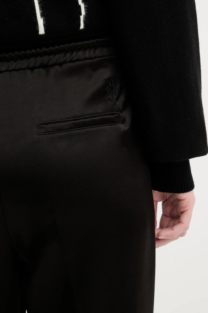 JW Anderson spodnie Drawstring Waist czarny TR0399.PG1693.999