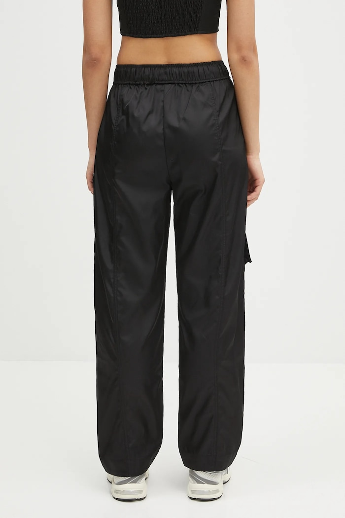 Oblečení Kalhoty GANNI Duchesse Nylon Elasticated W0476 černá