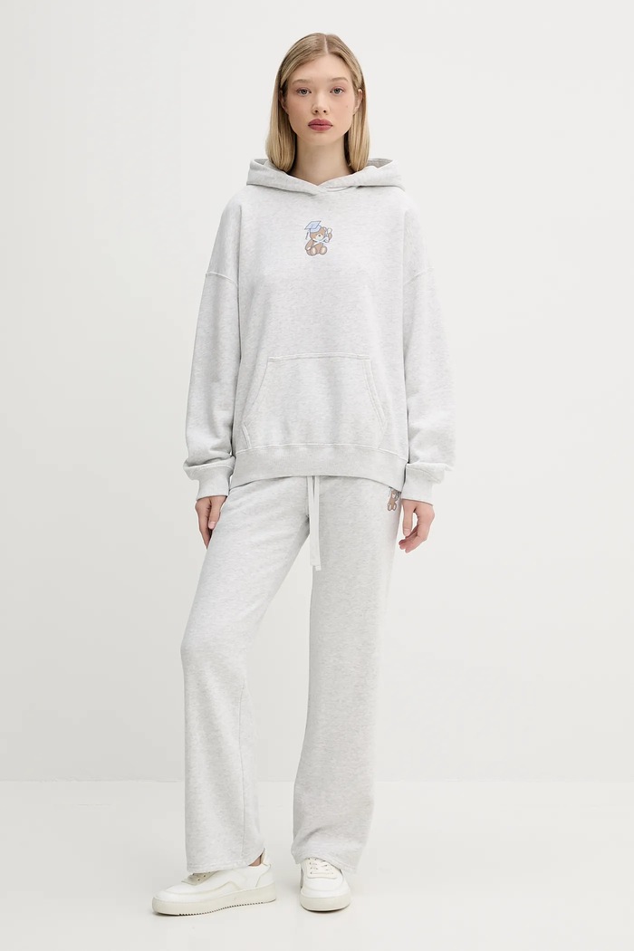 Hollister Co. pantaloni tuta KI347.5066.112 grigio SS25