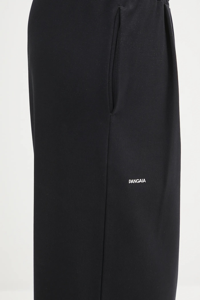 Pangaia pantaloni de trening DNA Double Jersey Pleated Trousers negru 10002356