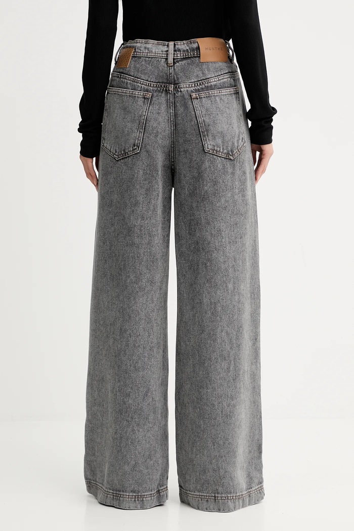 Oblečenie MUNTHE rifle wide leg dámske OBEY 247143024715 sivá