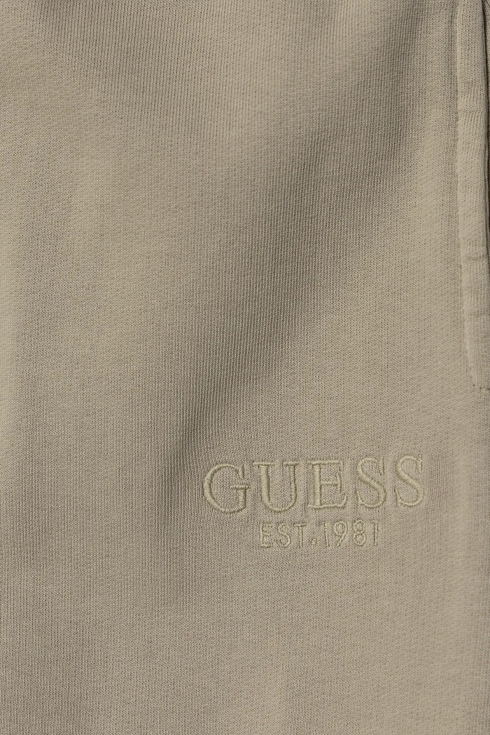 Detské bavlnené tepláky Guess sivá J5RQ12.KAD74.PPYA