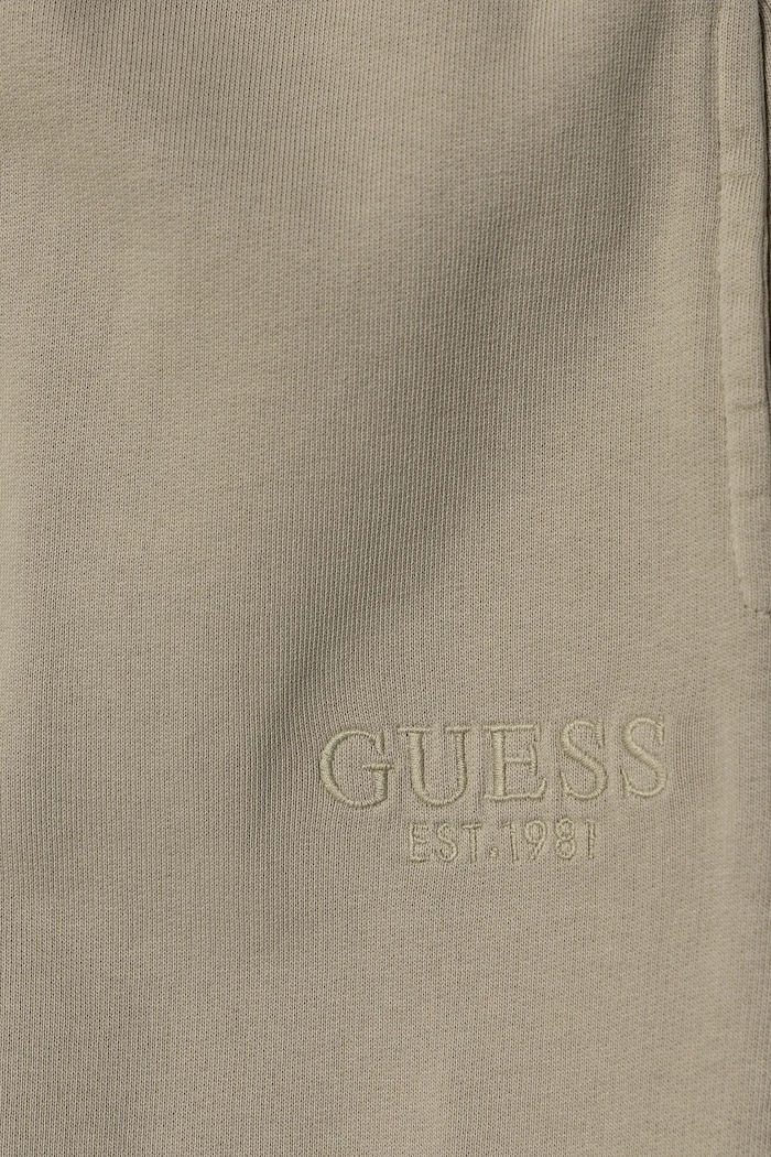 Detské bavlnené tepláky Guess sivá J5RQ12.KAD74.PPYA