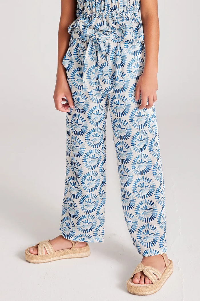 Pantaloni copii Mayoral albastru 6533.8A.Junior.PPYA