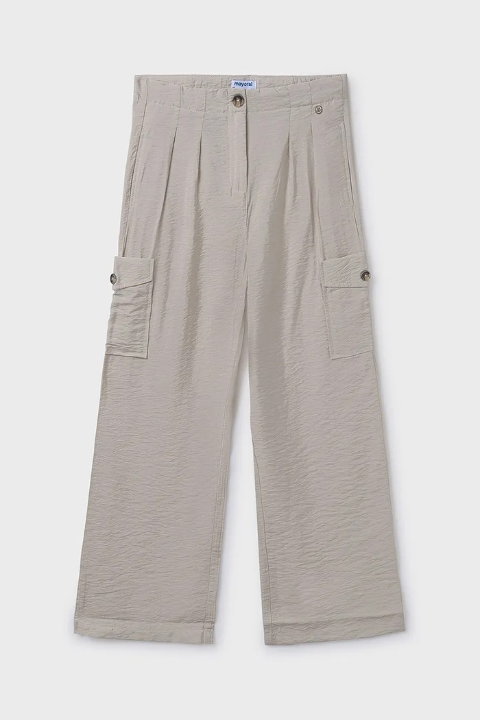 Mayoral pantaloni copii cargo panza bej 6536.8C.Junior.PPYA