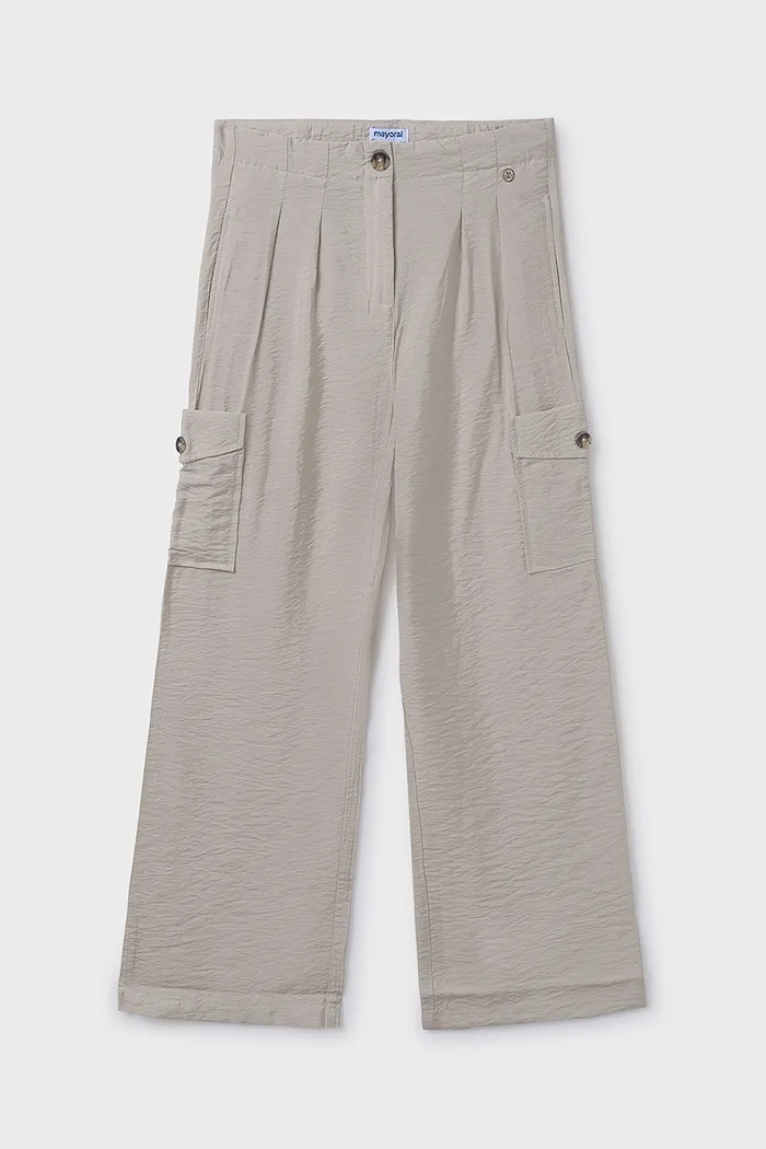 Mayoral pantaloni copii cargo panza bej 6536.8C.Junior.PPYA