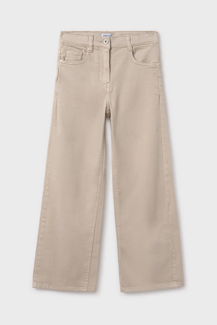 Mayoral Pantaloni copii 6537.8C.Junior.PPYA bej SS25