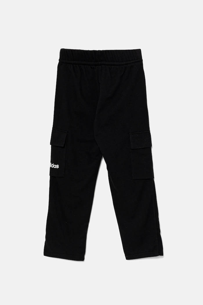 Detské tepláky adidas JC9738 čierna AW25