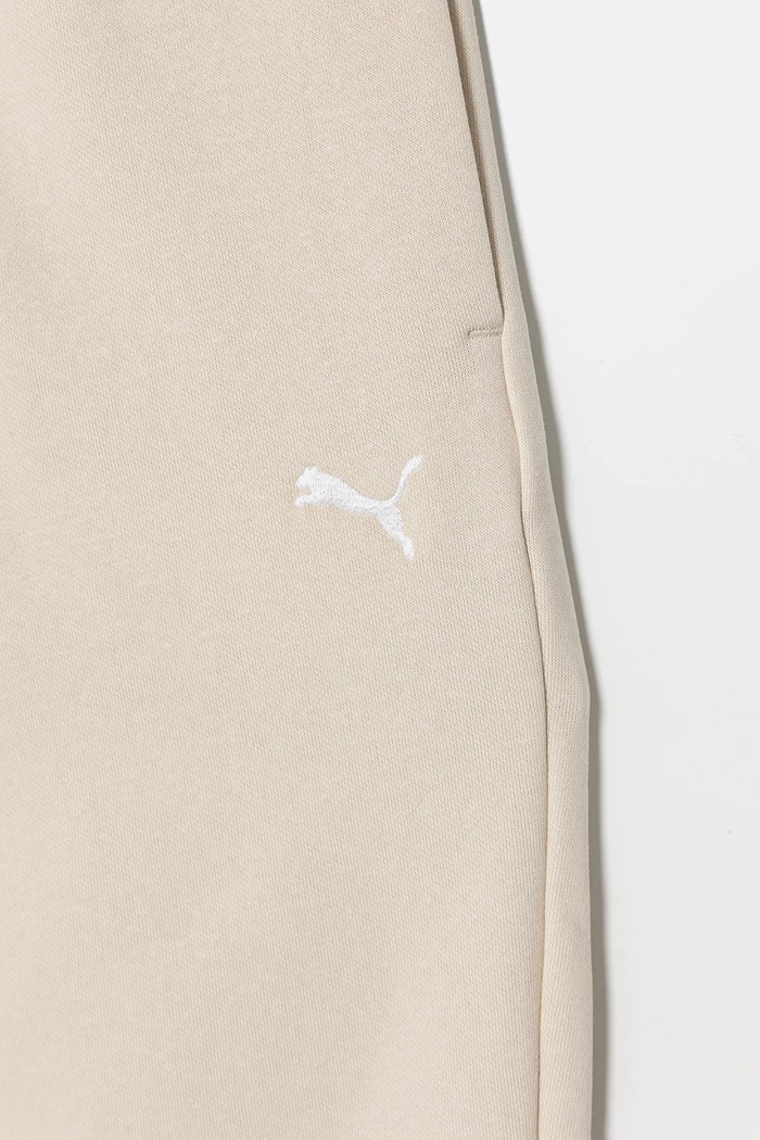 Dziewczynka Puma spodnie dresowe dziecięce ESS Sweatpants CL FL 684898 beżowy
