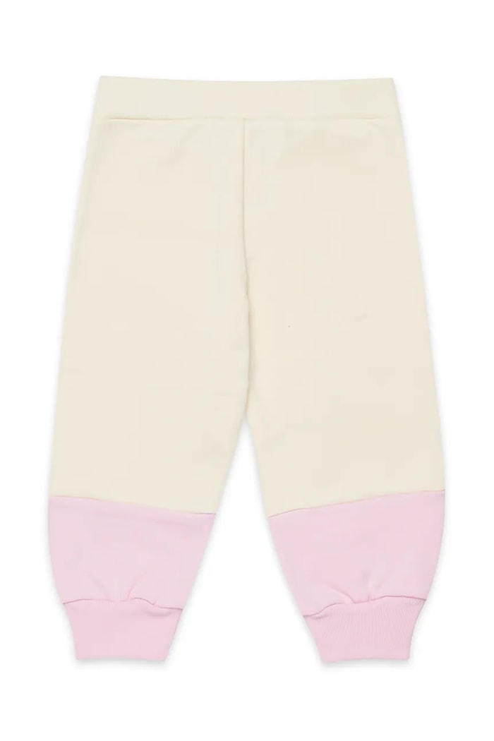 Kojenecké bavlněné tepláky Marni MP174B TROUSERS M01390 růžová SS25