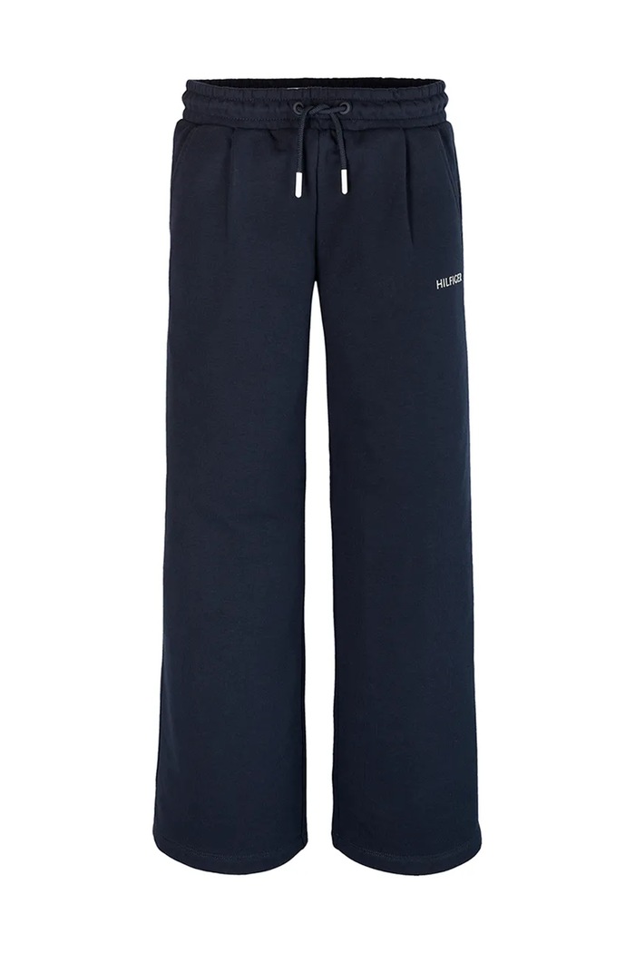 Tommy Hilfiger spodnie dresowe dziecięce KG0KG08422.PPYA granatowy SS25