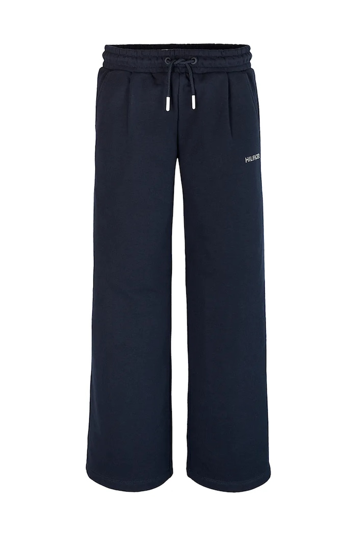 Tommy Hilfiger spodnie dresowe dziecięce KG0KG08422.PPYA granatowy SS25