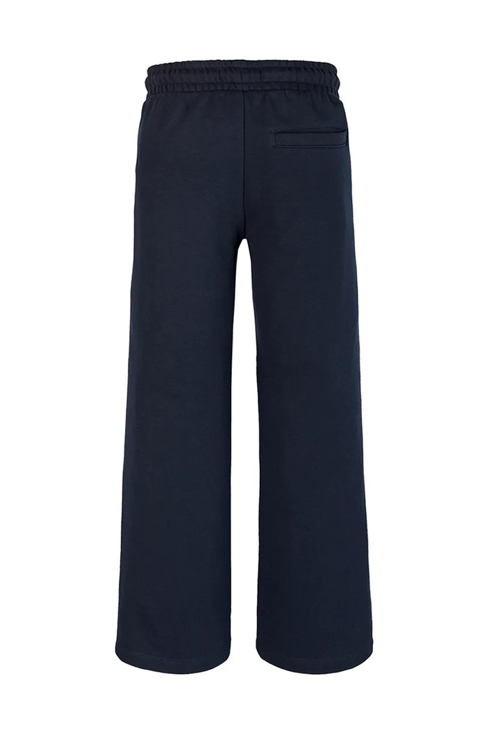 Dziewczynka Tommy Hilfiger spodnie dresowe dziecięce KG0KG08422.PPYA granatowy