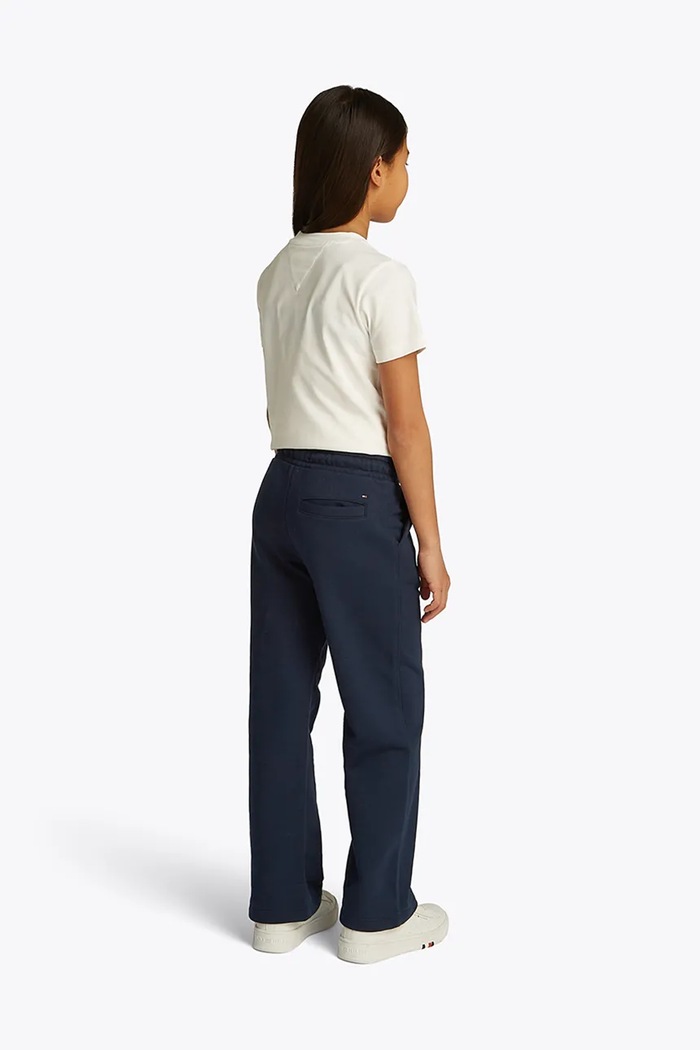 Tommy Hilfiger spodnie dresowe dziecięce KG0KG08422.PPYA granatowy
