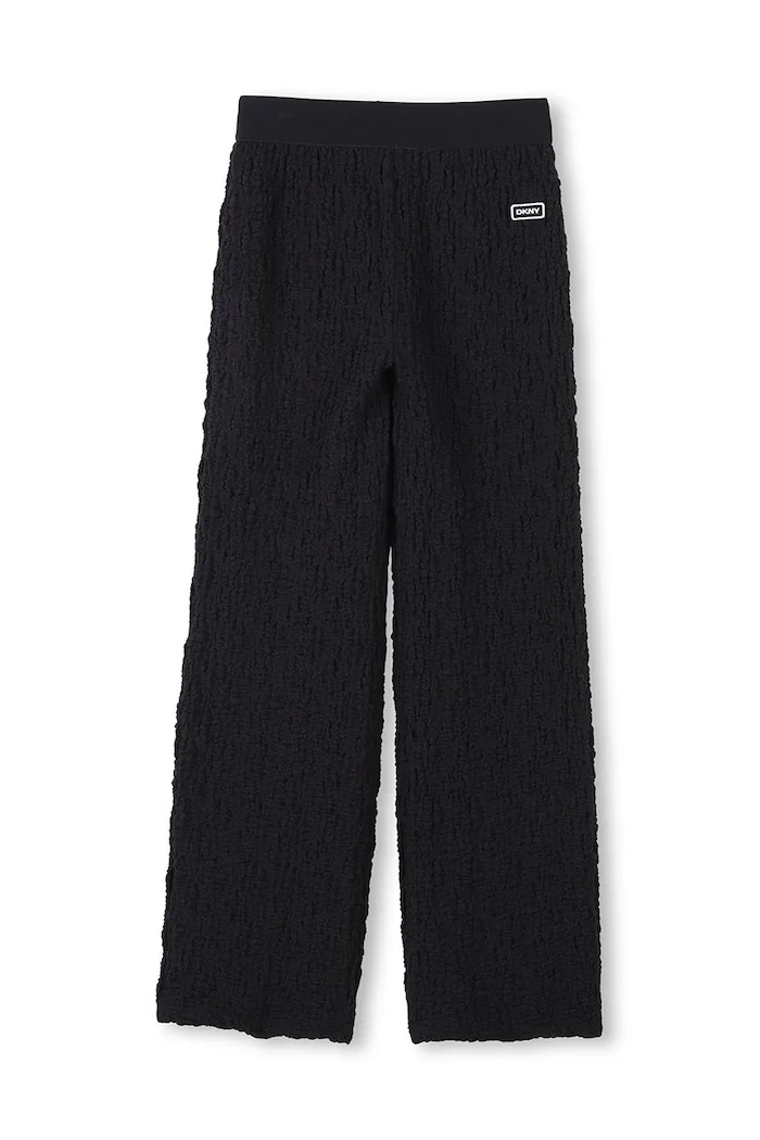 Detské nohavice Dkny D62276.156.162 čierna SS25
