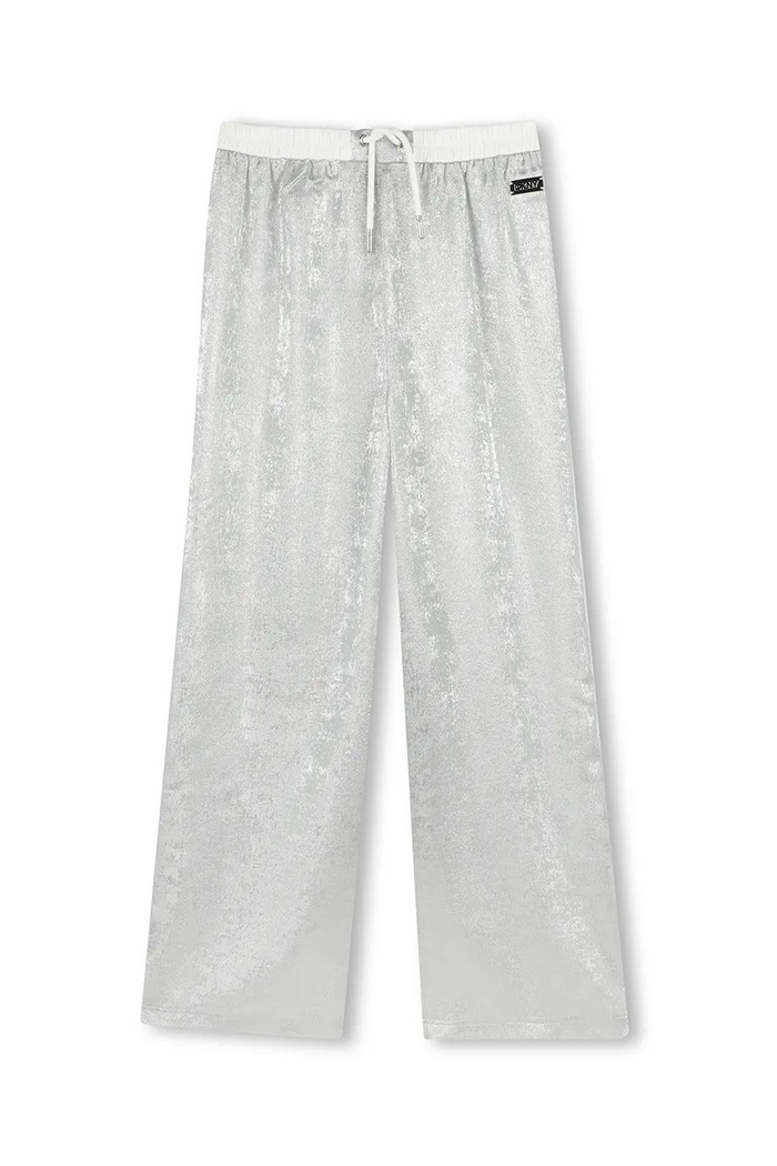 Dkny pantaloni copii tricotaj gri D62337.156.162