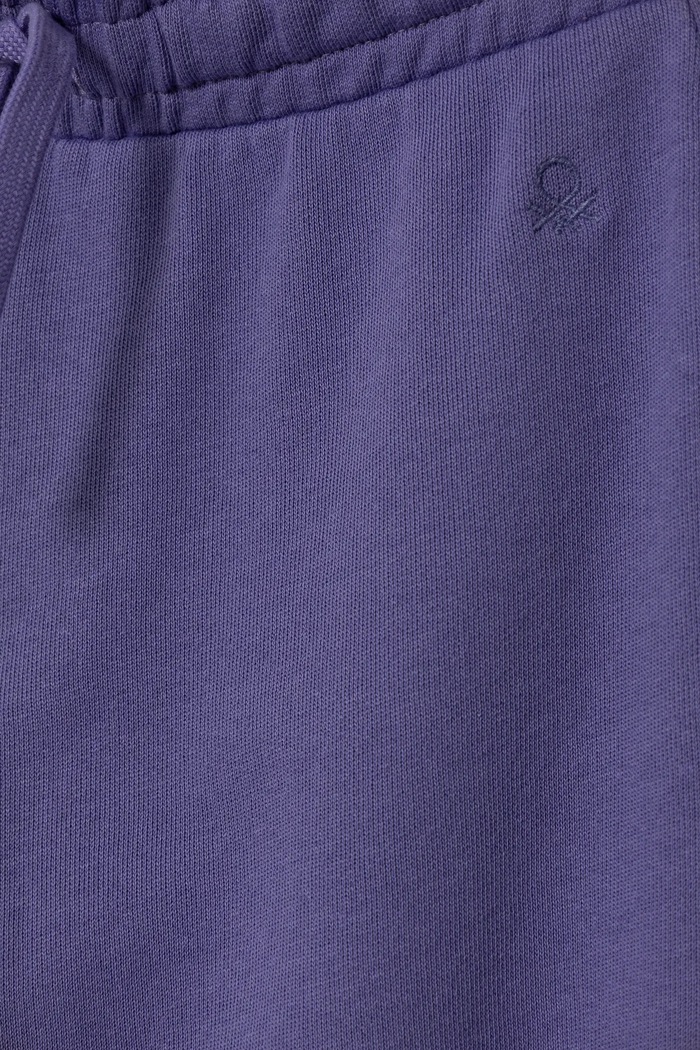 Dziewczynka United Colors of Benetton spodnie dresowe bawełniane dziecięce 3J68CF02H.G.Season.PPYA fioletowy