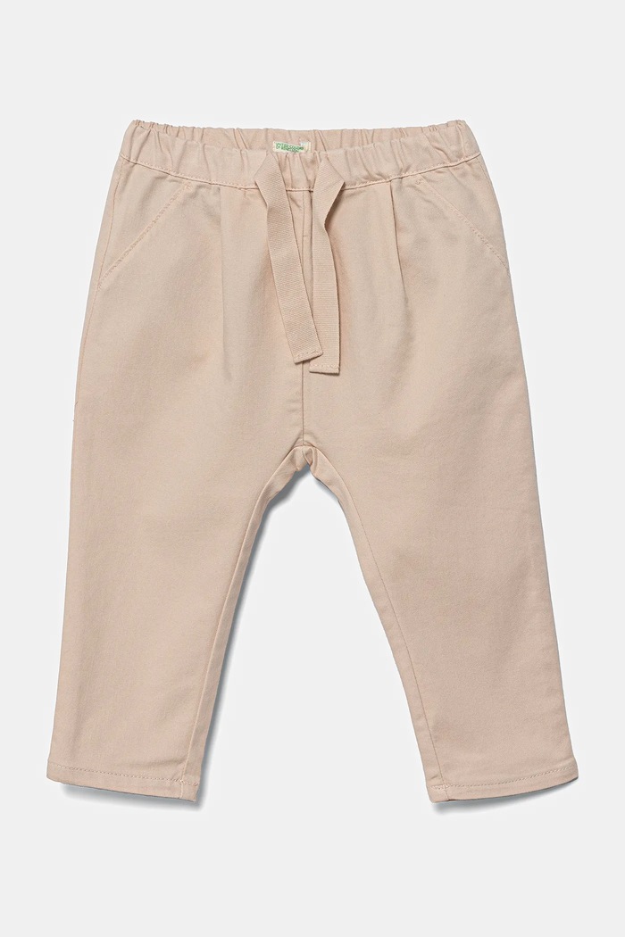 Бебешки панталон United Colors of Benetton еластичен розов 4U40AF019.W.Seasonal