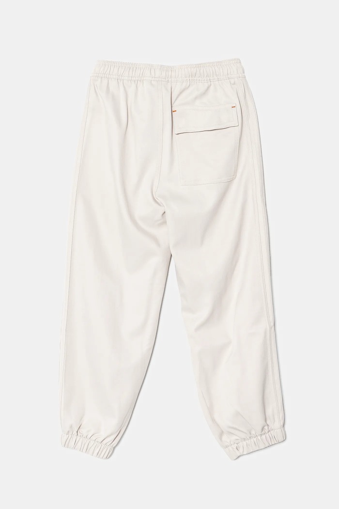 CHLAPEC Dětské tepláky adidas Originals JC9073 béžová
