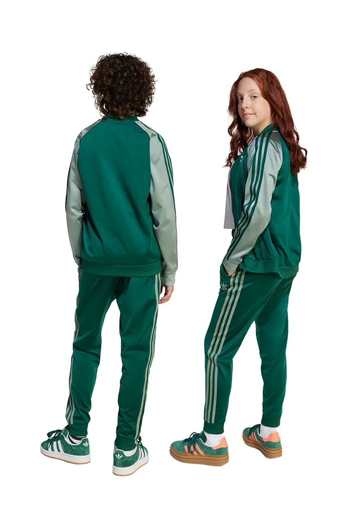 adidas Originals spodnie dresowe dziecięce JD1616 zielony