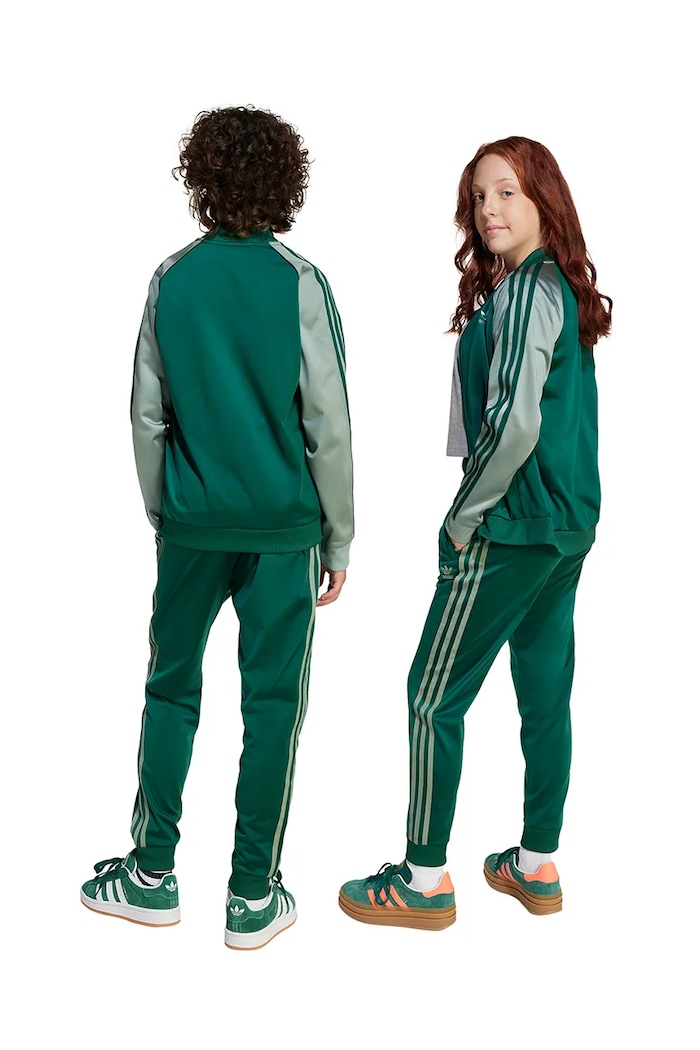 adidas Originals spodnie dresowe dziecięce JD1616 zielony