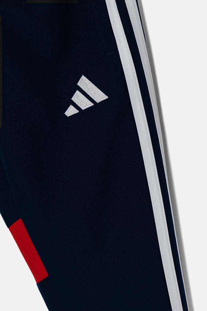 Dětské tepláky adidas Performance námořnická modř JD0636