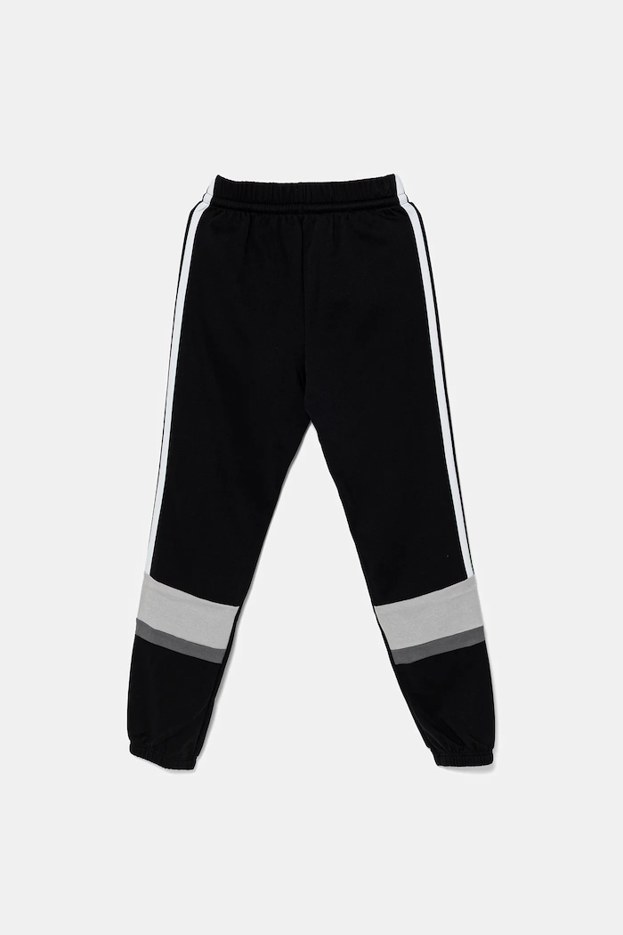 CHLAPEC Dětské tepláky adidas JC7486 černá