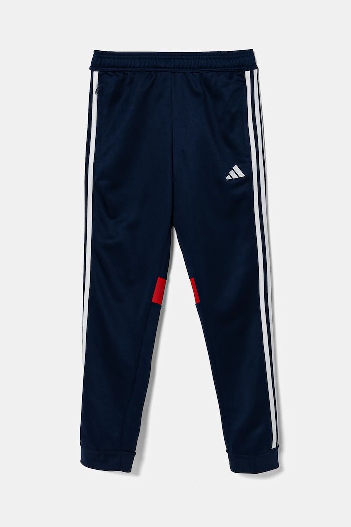 Dětské tepláky adidas Performance JD3062 námořnická modř SS25