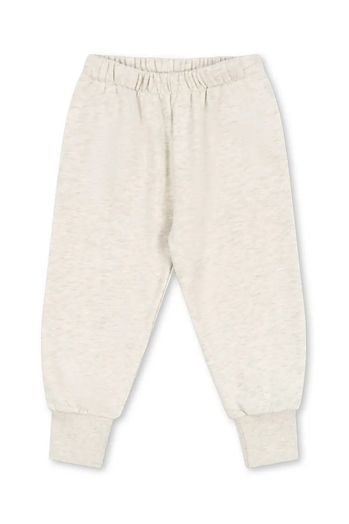 Konges Sløjd pantaloni de trening din bumbac pentru copii LOUPY LOU SWEAT PANTS GOTS KS102707 gri SS25