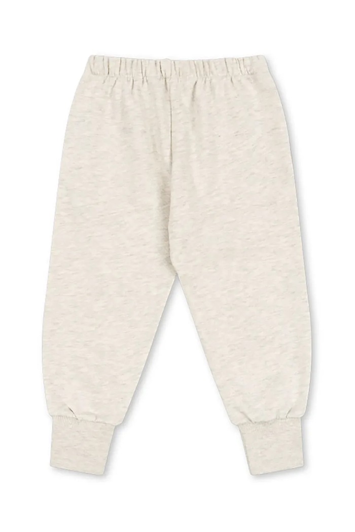 Băieți Konges Sløjd pantaloni de trening din bumbac pentru copii LOUPY LOU SWEAT PANTS GOTS KS102707 gri