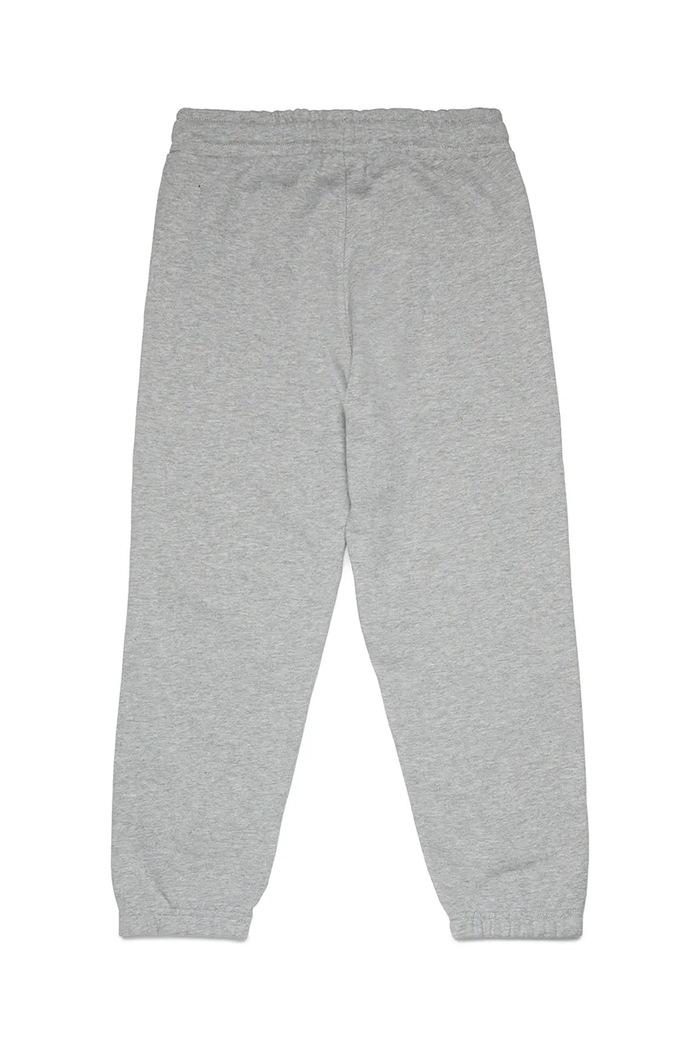 Dječji pamučni donji dio trenirke Diesel PGINND TROUSERS J02235 siva SS25