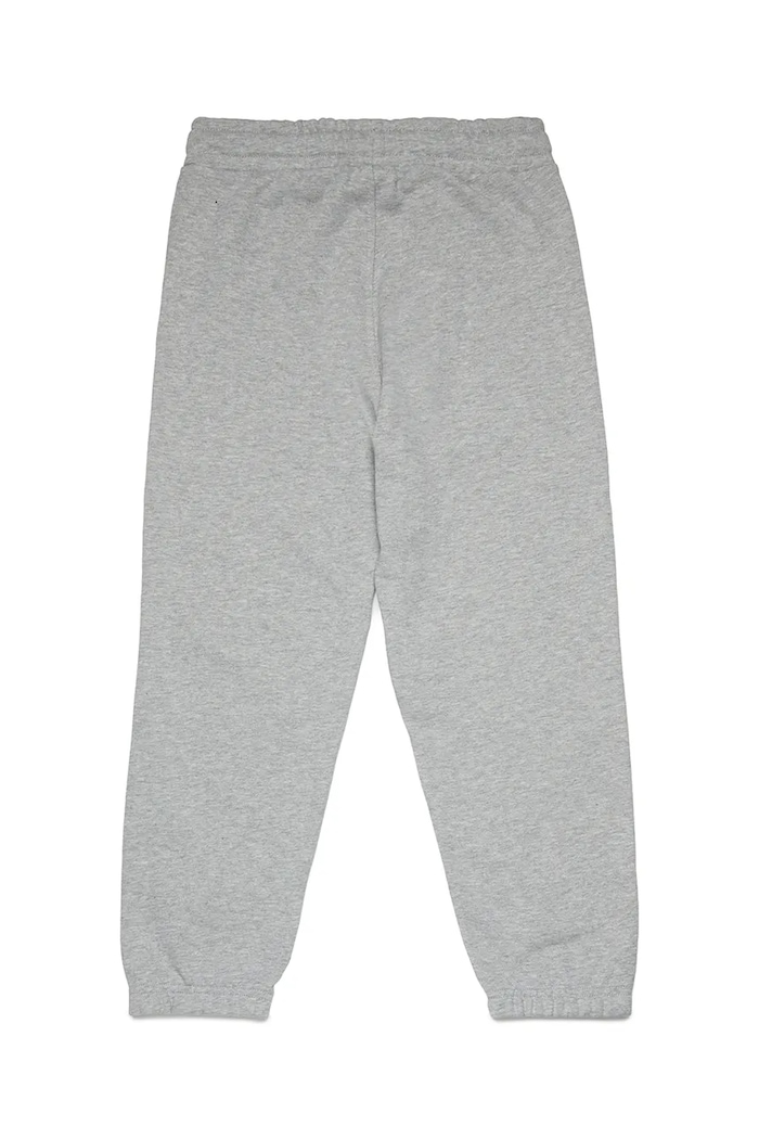 Dječji pamučni donji dio trenirke Diesel PGINND TROUSERS J02235 siva SS25