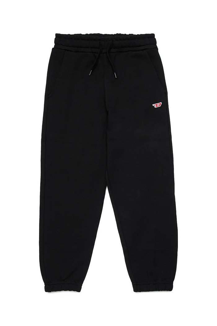 Παιδικό βαμβακερό παντελόνι Diesel PGINND TROUSERS βαμβάκι μαύρο J02235