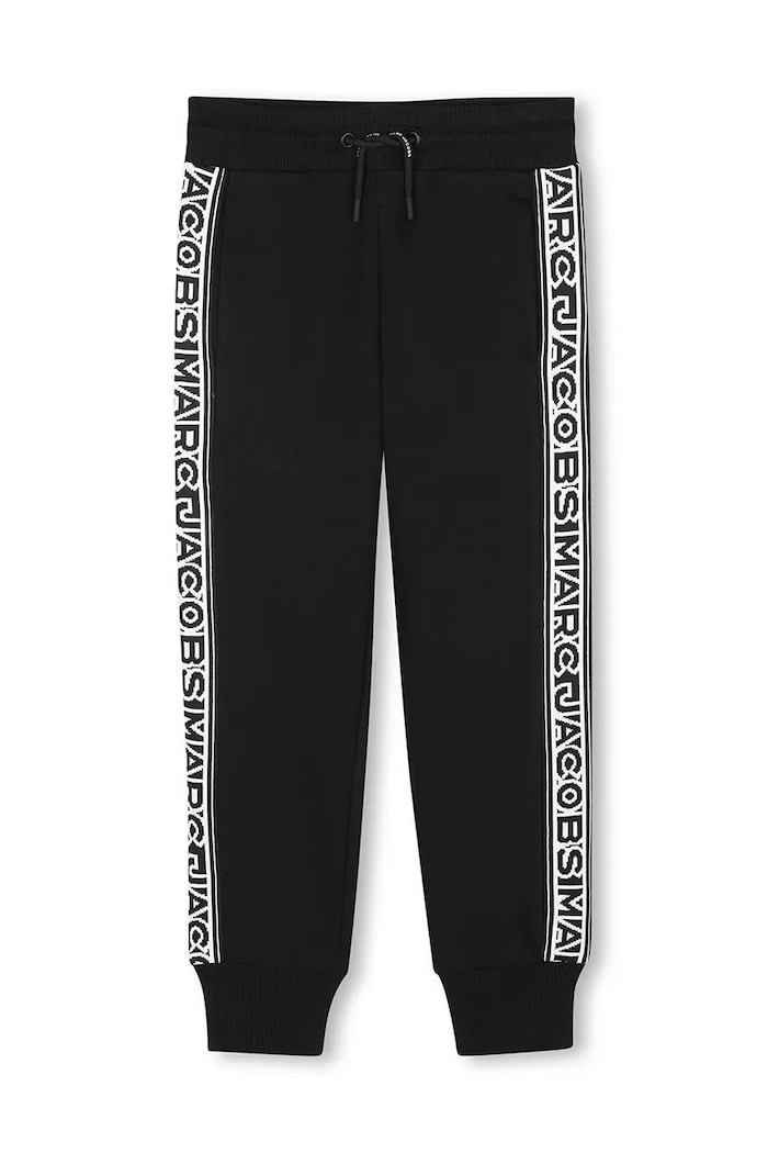 Dječji donji dio trenirke Marc Jacobs natpis crna W60469.114.150